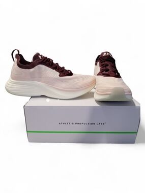 APL Streamline Men's Sneaker in Cream/ Burgundy Size 10.5